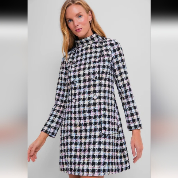 Tuckernuck Prismatic Tweed Radziwill Dress - Picture 1 of 8